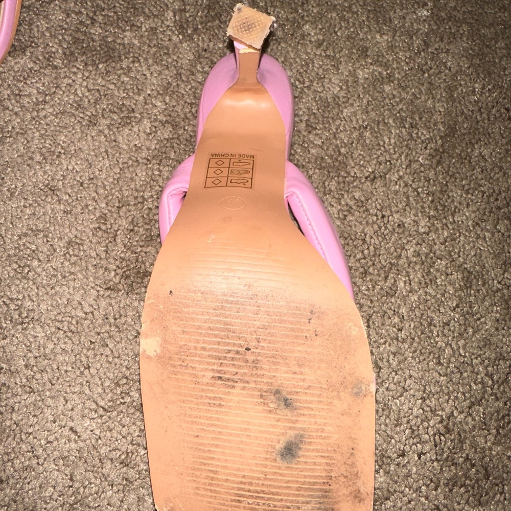 Pink mid heels - Picture 4 of 15